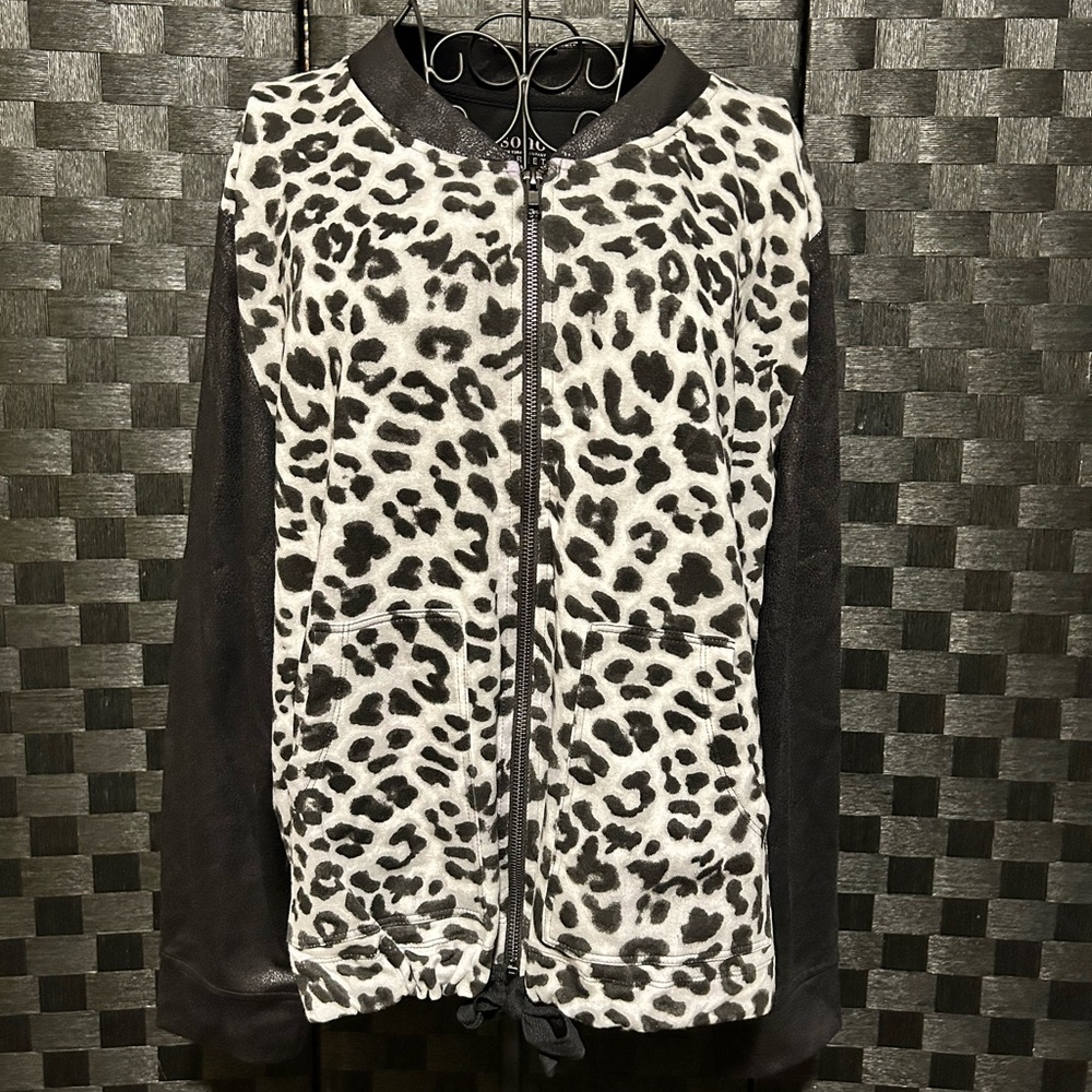 Soho NY&C Street Leopard Print Women's Jacket
